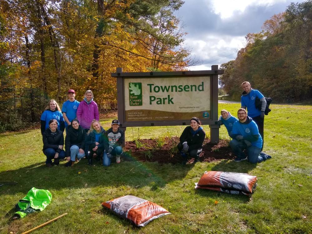students at Townsend Park